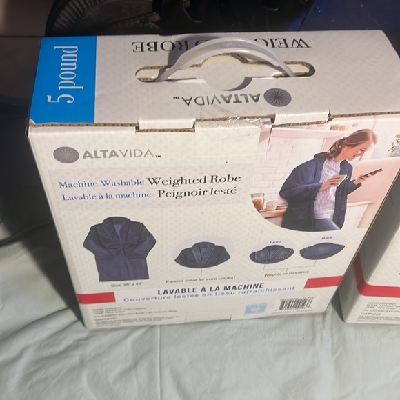 ALTAVIDA 5lb weighted robe size small and Large NWT - Picture 6 of 7
